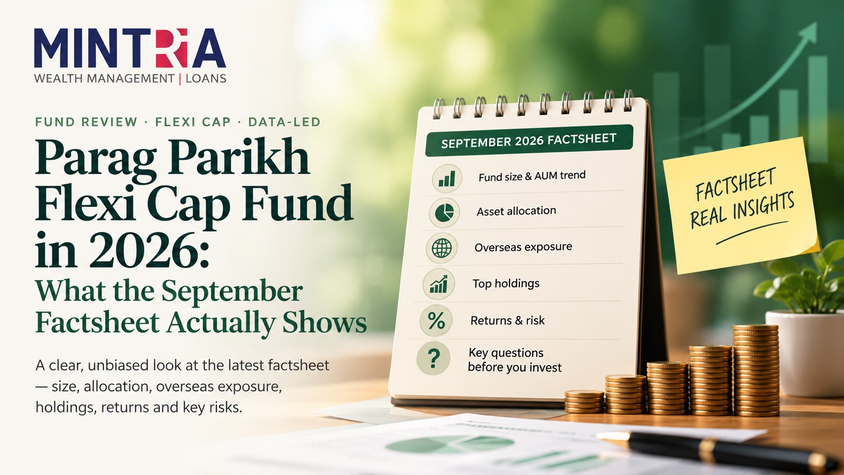Parag Parikh Flexi Cap Fund in 2026: What the September Factsheet Actually Shows: Mintra FinServ fund review of the September 2026 PPFAS factsheet